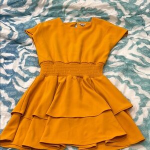 Beautiful yellow dress